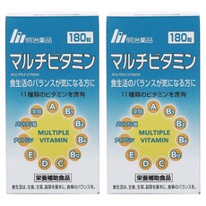 MEIJIYAKUHIN 멀티비타민, 2개, 180정