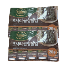 비비고 초사리곱창돌김, 40개, 5g