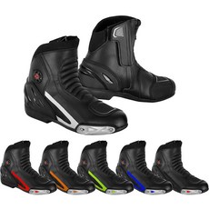 Hive Moto 방수 오토바이 부츠 남성용 신발 모토크로스 EN 13634 레드 미국 사이즈 시스템 성인 남성 숫자 미디엄 6 184751, 12, 화이트