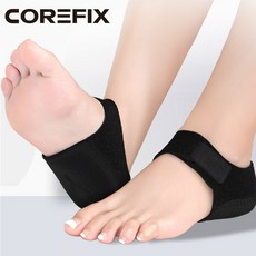 코어픽스 신발 발 뒤꿈치 뒷꿈치 통증 실리콘 패드, 뒤꿈치패드 L, 1세트, 2개입