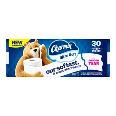 Charmin 超柔捲筒衛生紙 30卷, 30個, 213張, 77m