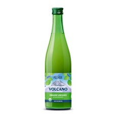 볼케이노 버스트 유기농 주스 라임 499.69ml Volcano Bursts Organic Juice Lime 16.9 Fluid Ounce, 1개