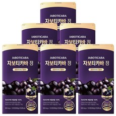 [정품] 자보티카바 정 Jaboticaba, 6개, 120정