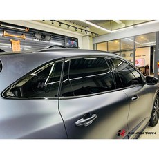 【花軍團】FORD 福特 KUGA 車窗飾條 窗框飾條, 1個, 2021-2024年 ST-LINE車款,黑鈦亮面(注意：無法與其他商品合併寄送)