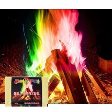 무지개빛가루 감성캠핑 차박여행 매직파이어 오로라 불멍 마법가루, 오로라 마법가루30g, 30g