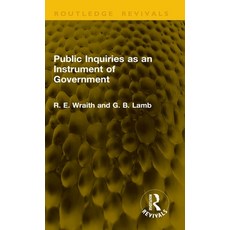 (英文圖書)Public Inquiries as an Instrument of Government 精裝版, Routledge, 英文