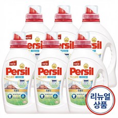 퍼실 센서티브 유아 세제, 1.35L, 6개