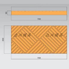 벽돌 몰드 울타리 잔디 디딤돌 금형 블럭 정원, 상세페이지 참고