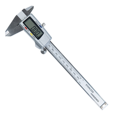 【附卡尺盒】不鏽鋼數位游標卡尺 電子卡尺 測量工具 深度尺, 1個