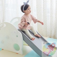 GR 로켓 미끄럼틀 화이트 실내미끄럼틀 아이미끄럼틀 생일선물