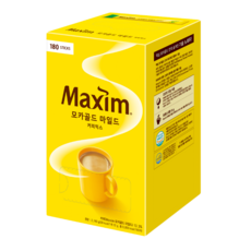 맥심 모카골드 마일드 커피 믹스, 12g, 180개입, 1세트