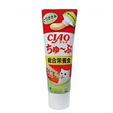 CIAO 啾嚕管狀肉泥 (鮪魚風味), 1個, 80g, CS-156 雞肉(綜合營養)