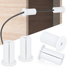 PEUTIER Starlink용 벽 구멍 케이블 라우팅 키트 4개 실리콘 피드 스루 부싱 그로밋 2.5cm(1인치) 케이블용 보호 슬리브 Starlink 라우터 및 이더넷 어