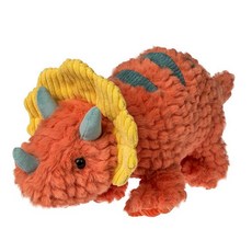 Mary Meyer 봉제 동물 FabFuzz 부드러운 장난감 35.6cm(14인치) 체커 트리케라톱스 232307