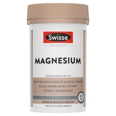 Swisse Ultiboost 鎂 150毫克 薄膜包衣錠, 1個, 200錠