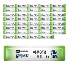 하림펫푸드 밥이보약 DOG 하루양갱, 관절, 8g, 40개