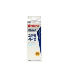서울우유 밀크랩 고단백저지방, 2개, 900ml