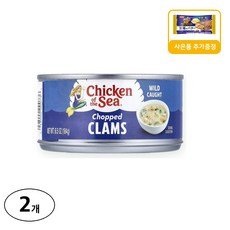 치킨오브더씨 다진 조개 사은품 추가증정, 184g, 2개