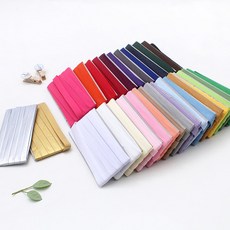 1cm 컬러바이어스테이프 - 31 color, 골드(37), 1개