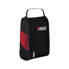 PGM 高爾夫鞋袋 XB001, 黑紅色
