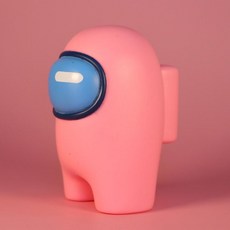 어몽어스 우주 울프맨 게임 피규어 세트 인형 모델 장식용 완구, 1개, 울프맨 10번 핑크