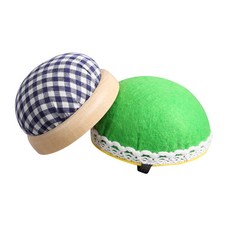 [모핸] 핀쿠션 (바늘꽂이) 2종 세트, 블루 + 초록, 1개