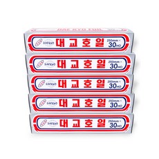 대교호일 250mmx30HO-5개 쿠킹호일 25x30ho 250x30호 은박지 알루미늄, 9m, 5개