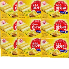 오뚜기 옥수수 마아가린, 200g, 9개