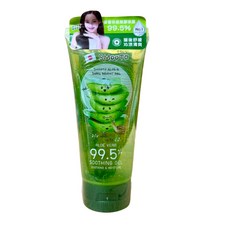 【smooto】蘆薈舒緩保濕凝膠果膜200ml，清爽保濕，曬後修護，舒緩鎮靜，果凍面膜，全身可用, 1條