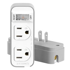 iPlus PU-1122A 台灣製雙插座轉接器，過載斷電保護，獨立開關，耐熱防火材質, 1個