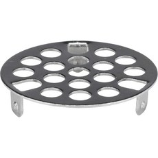 Danco 80062 9D000 1-58인치 금속 배수 스트레이너 크롬 황동 흰색