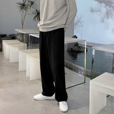 LITTLE THINGS STUDIOS 男生直筒垂墜西裝褲