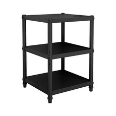 빔 스탠드 거치대 각도 천장 접이식 모니터 삼각대 선반, 블랙 30 x 30x80, 기본 색상