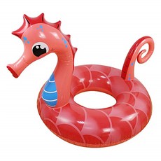 海馬游泳圈 PVC充氣浮排, 40cm