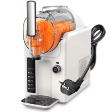 SPECTRY6 급냉각 슬러시 기계 눈꽃 슬러쉬 업소용 빙수기계 디스펜서 냉음료 식혜 아이스 아이스티 탄산음료 디스펜서, 화이트