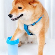 강아지발세척기 쏙쏙이 실리콘 브러쉬 컵형 chu+35146rV, 핑크_소, 본상품선택