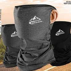 자전거 얼굴전체 쿨마스크 쿨링 바라클라바 사이클 여름용 라이더 오토바이, 그레이