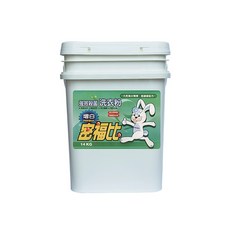 密福比 強效殺菌增白洗衣粉 14KG, 1個
