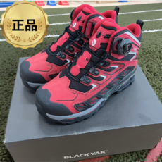 블랙야크 그리프 D GTX 고어텍스 보아 다이얼 여성용 레드 빨강 트레킹화 등산화 워킹화