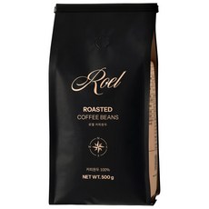Roel 德州綜合咖啡豆, 500g, 原豆(未研磨), 1個