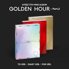 에이티즈 ATEEZ 앨범 - 미니 11집 GOLDEN HOUR : Part.2 포토북 버전선택, To(연보라)