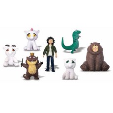 핫 애니메이션 호퍼스 비버 변신 플랜 액션 피규어 수집용 모델 인형 팬 생일 선물, 1개, 3. 7pcs