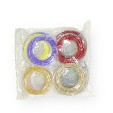 Woori Ink 3D列印 PLA 絲 1.75mm, 10m 20 色組