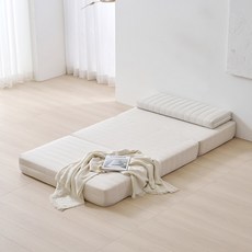 국내생산 소피트 포켓 독립스프링 토퍼 3단 접이식 매트리스 MS/SS/Q