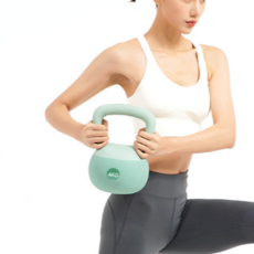 커틀벨 소프트 케틀벨 6kg 4kg 부드러운 pvc 캐틀벨, 1개