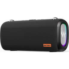 새로운 트렌트 바이브 프로 야외 블루투스 스피커 80W 피크 라우드 휴대용 무선 방수 IPX65 딥 베이스 RGB 조명 웨이브 오디오로 구동되는 스튜디오 품질 사운드 파티 및 풀, Blue, Vibe Pro