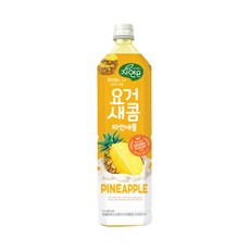 웅진 자연은 요거새콤 파인애플 1.5L, 8개