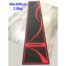 그란보드 다트 러그 패드 단일 가정용 참조 스크럽 시작선 카페트 시작 3 6미터 특수, B 60x300cm, 1개