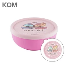 KOM 角落小夥伴矽膠兒童碗 滿三組贈餐袋, 1個