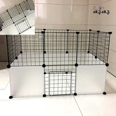 팔땨 강아지펜스 강아지팬스 애견울타리 강아지현관문펜스 강아지휀스, 옵션6) 양방향 커넥터 화이트 1p